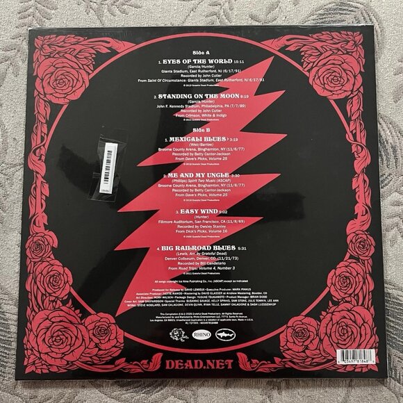 Grateful Dead On A Back Porch Vol. 1 LP ~ by Dogfish Head ~ RSD 2025 ~ Sealed! - Picture 3 of 3